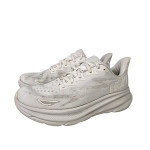 Hoka Clifton 9 Women's Size 9 Running Shoes White 1127896